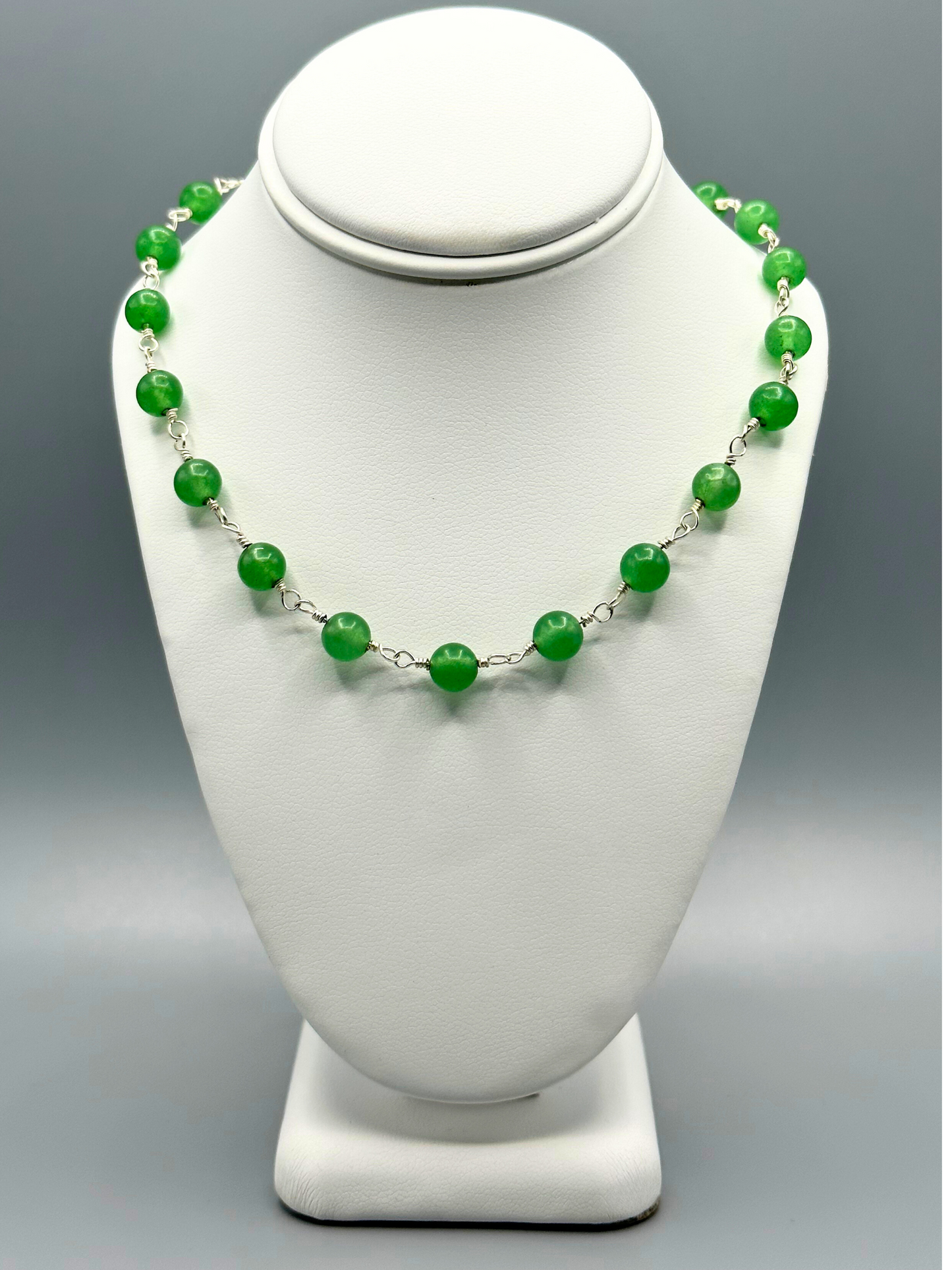 Green Aventurine Necklace Box Set