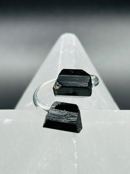 Black Tourmaline Ring